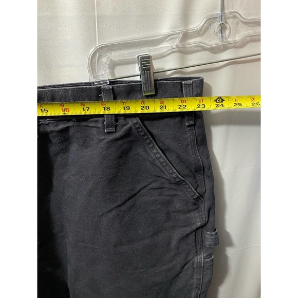 Carhartt Jeans Men's Size 48 x 30 Work Black Denim - Picture 5 of 11